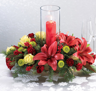  Light of Christmas Centerpiece  