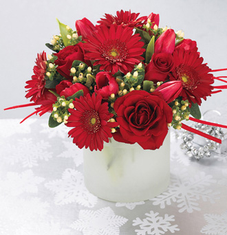  Bright & Cheery Holiday Bouquet  