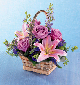  Softly Summer Basket  