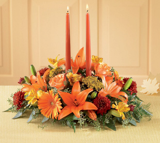  Bright Autumn Centerpiece  