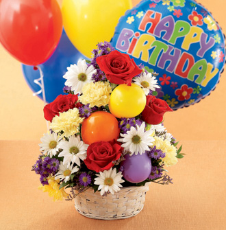  Birthday Cheer Basket  