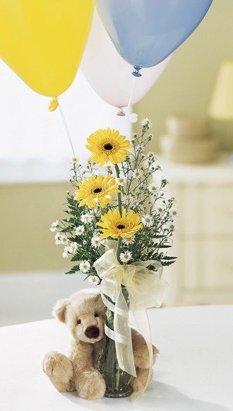 Welcome Bear Bouquet  