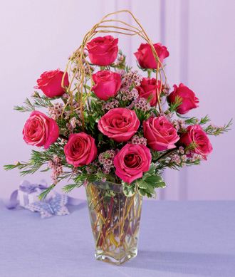  Blazing Beauty Rose Bouquet  