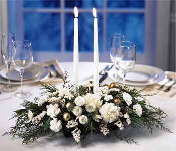 FTD Wintergarden Candle Centerpiece