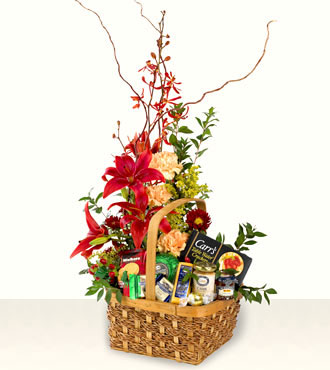 The Blooming Gourmet Basket