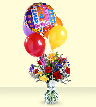 Colorburst Birthday Bouquet