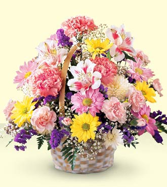 Basket of Cheer Bouquet