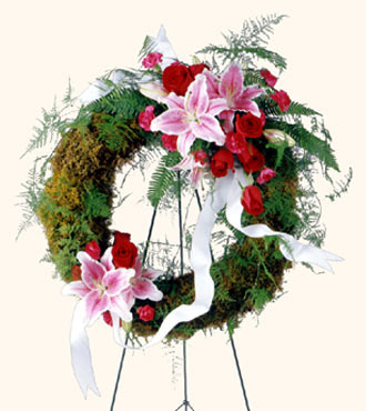 Lily & Rose Wreath