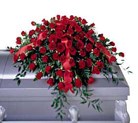 Dearly Departed Casket Spray