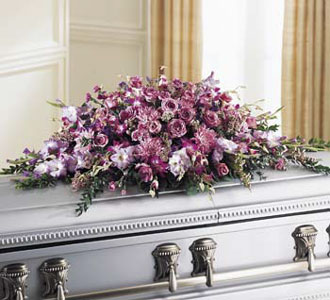 Lovliness Casket Spray