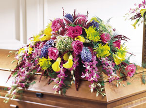 The Refreshing Mix Casket Spray