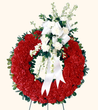 Patriotic Tribute  Wreath