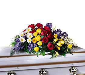Floral Oasis Casket Spray