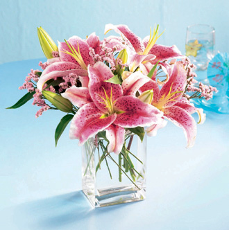 Pink Lily Bouquet  